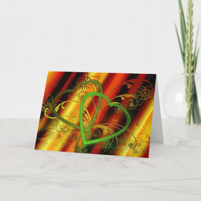 Koreanska - Jag älskar dig Kort (Framsida)