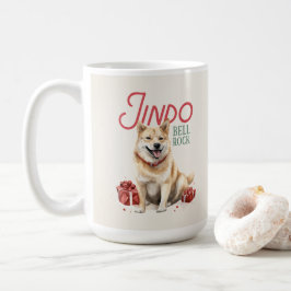 Koreanska Jindo Hund Pun-julkaffe Mugg