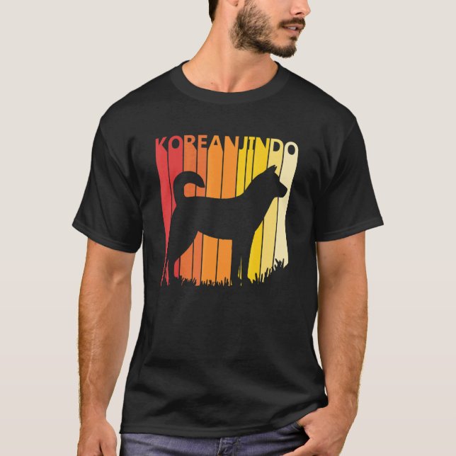 Koreanska Jindo T Shirt (Framsida)