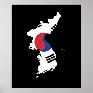 Koreanska K-Pop Fläkt Poster