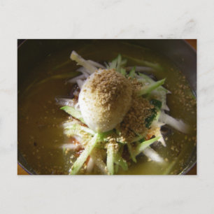 Koreanska Kallet Noodle/Naengmyeon Vykort