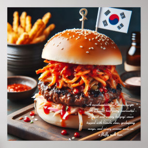 Koreanska komfort: Bulgogi Indulgence Poster