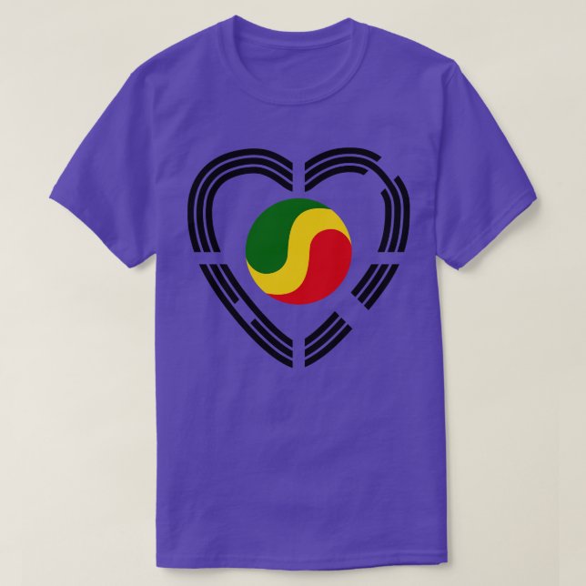 Koreanska kongolesiska republiken Multinationella  T Shirt (Design framsida)
