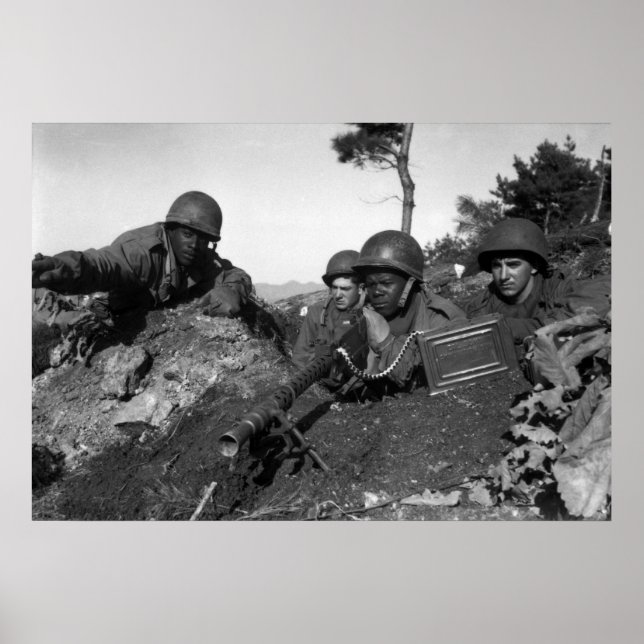 Koreanska Krig Poster (Framsidan)