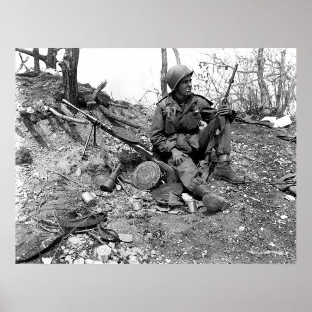 Koreanska Krig Poster (Framsidan)