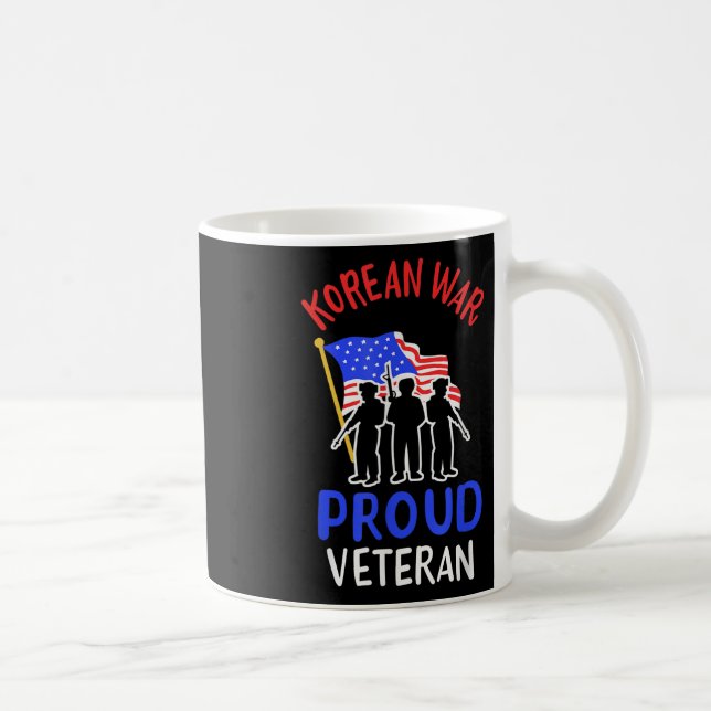 Koreanska Krig Proud Veteran Kaffemugg (Höger)