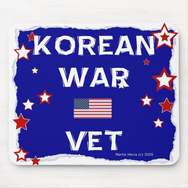 Koreanska Krig Vet - In Honor - Mousepad Musmatta (Framsidan)