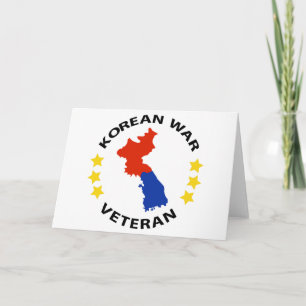 Koreanska Krig veteranska Kort