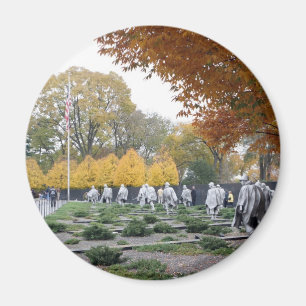 Koreanska krigminnesmärkeveteran magnet