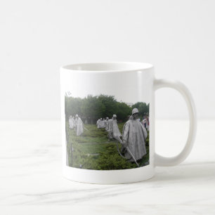 Koreanska krigveteran minnesmärke kaffemugg