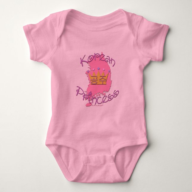 Koreanska prinsessa t-shirt (Framsida)