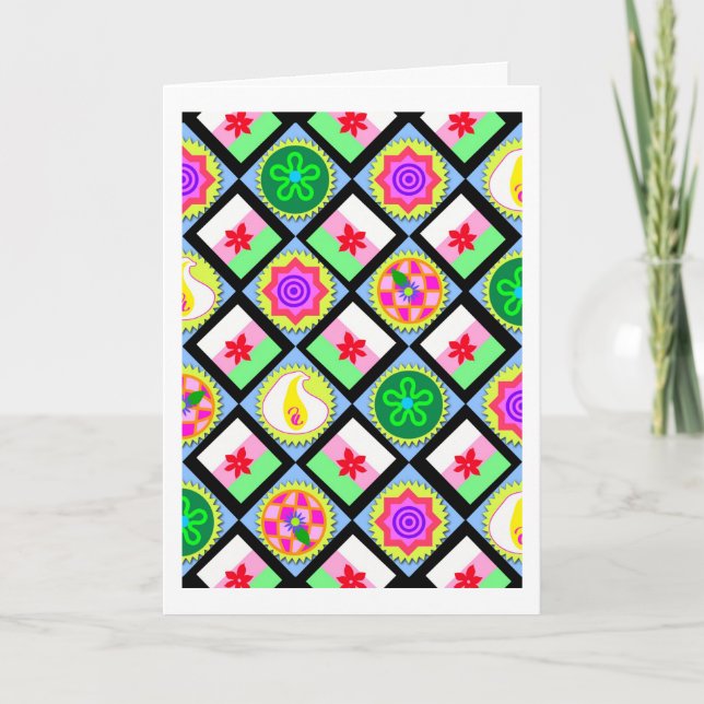 Koreanska Ris, sötfödelsedagskort Kort (Framsida)