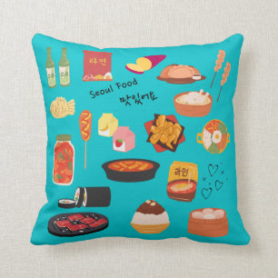 Koreanska SEOULFOOD Dekorativ kudde