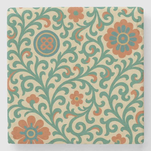 Koreanska Stil Mönster Underlägg | Hanok-Inspired  (Framsidan)