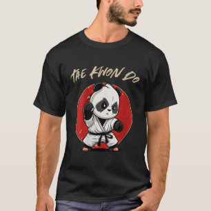 Koreanska Taekwondo Panda Tkd koreansk Mial T Shirt