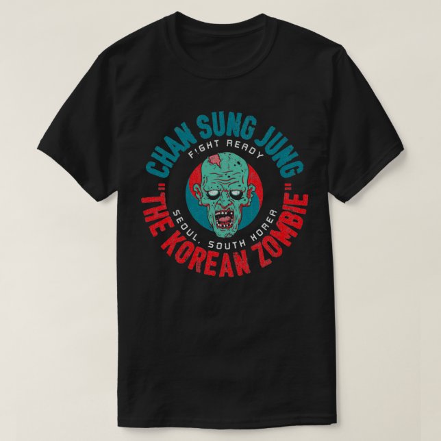 Koreanska Zombie Chan Sung Jung T Shirt (Design framsida)