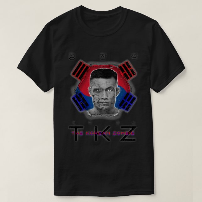 Koreanska Zombie Classic T Shirt (Design framsida)