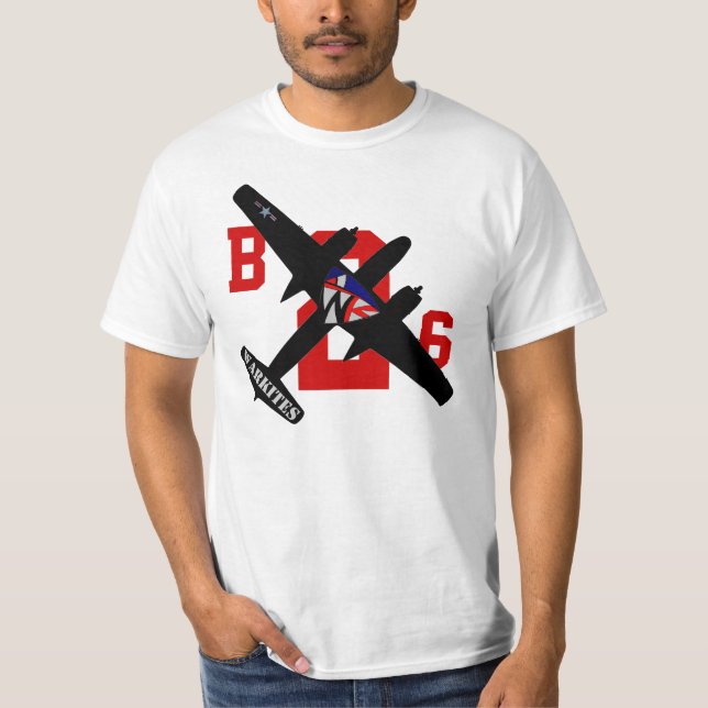 Koreanskt krig för Warkites B-26 Invader Tee (Framsida)