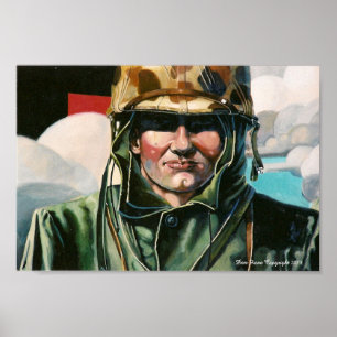 Koreanskt krig - US-flotta Poster