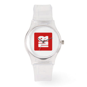 Koreanskt nummer 10 tio 열 【 Yeol 】 Hangul Armbandsur