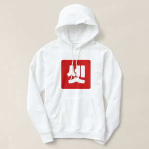 Koreanskt nummer 3 셋 tre 【 ange 】 Hangul Hoodie