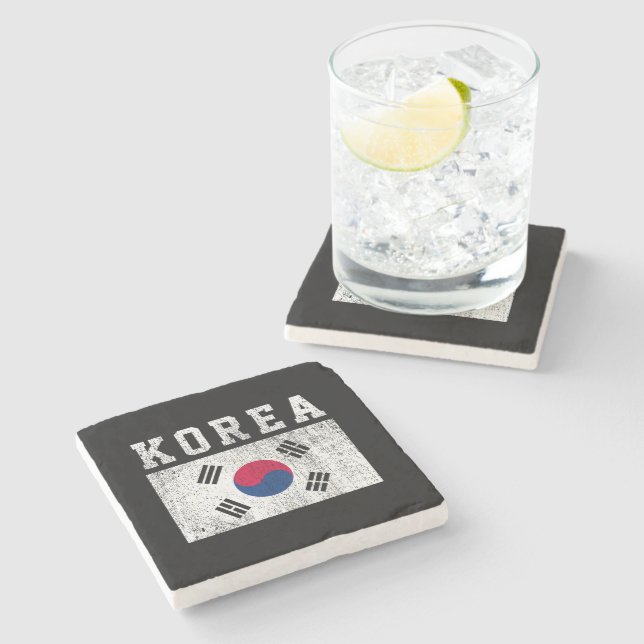 Koreas flagga stenunderlägg (Sidan)