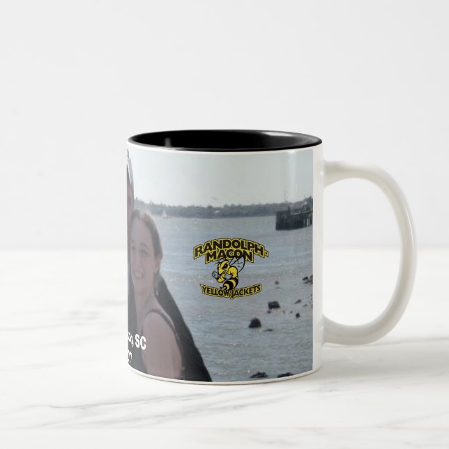 Kören turnerar muggen Två-Tonad mugg (Höger)