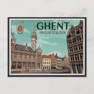 Korenmarkt - Gent Vykort