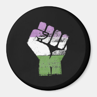 KÖRER RESIST FIST - HGBTQ Vintage Artwork - Magnet