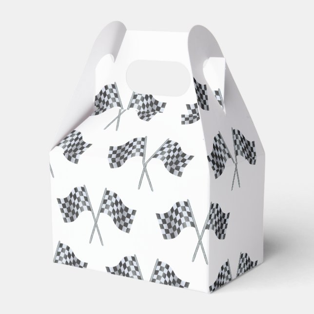 Körflaggor Baby Shower Presentaskar (Framsidan Sidan)
