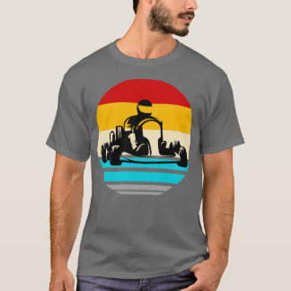 Körförare av tävla Gokart motorsport kart kör T Shirt