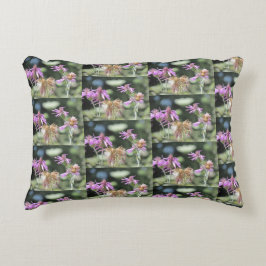 Korfu Lilac Wildblommor accent Prydnadskudde