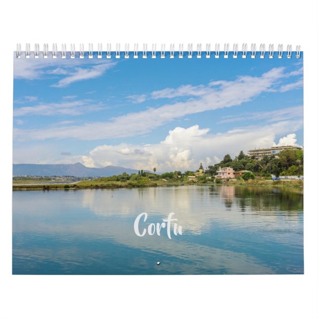 Korfu - Öns syn Kalender (Omslag)