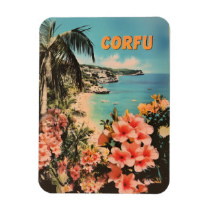 Korfu vintage magnet
