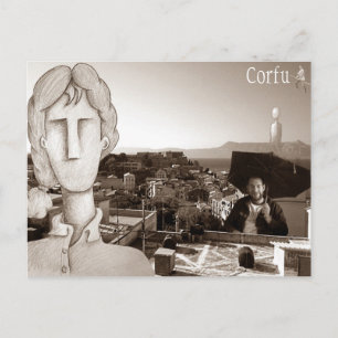 Korfu vykort