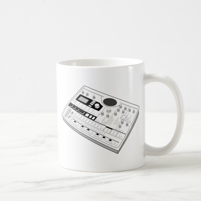 Korg Electribe emx1 musik instrumenterar Kaffemugg (Höger)
