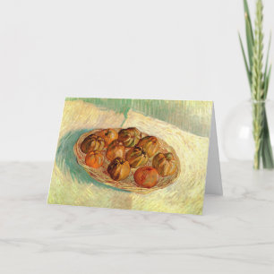 Korg med äpplen till Pissarro av Vincent van Gogh Kort