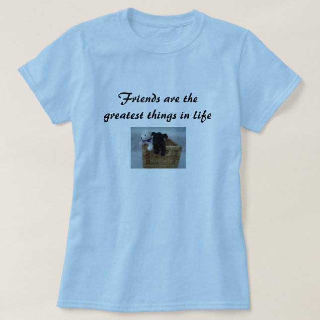 Korg med djurvänner tee shirt (Design framsida)
