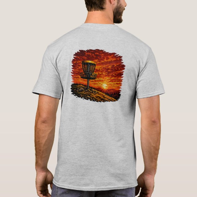 Korg Solnedgång T Shirt (Baksida)