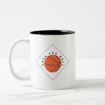 Korgar före kaffe - Mugg för basketfantaster