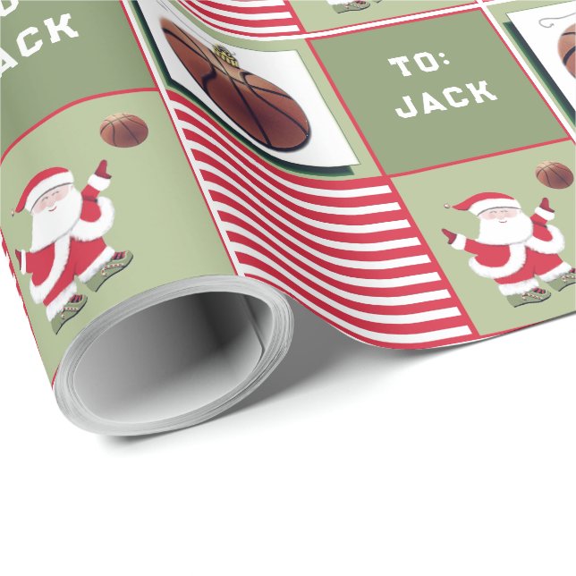 Korgboll julpresent presentpapper (Rullad Hörn)