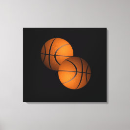 Korgbollar Canvastryck