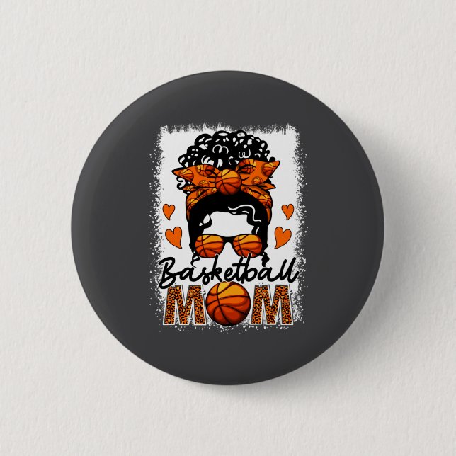 Korgbollsmamma Leopard Röttorvigt Game Day Mamma S Knapp (Framsida)