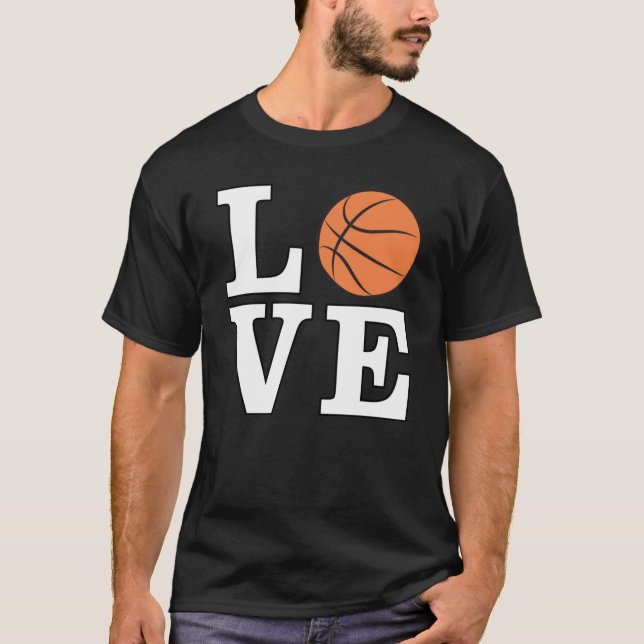 Korgdesign för basket t shirt (Framsida)