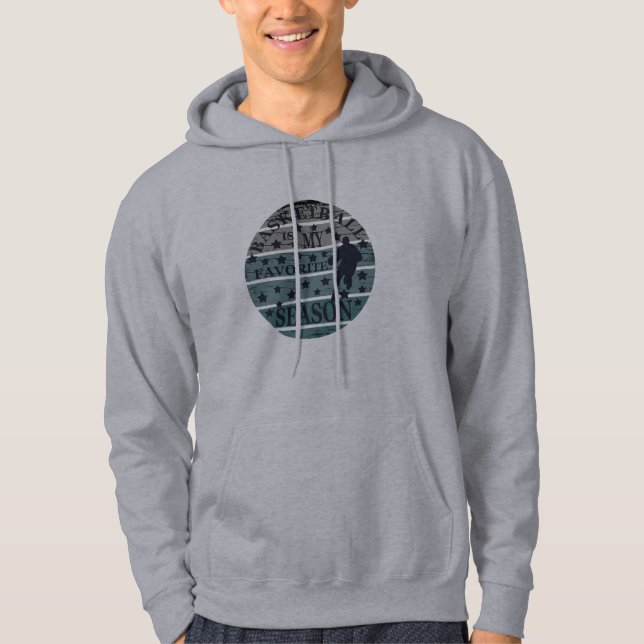 Korgen är min favoritårstidssolnedgång hoodie (Framsida)