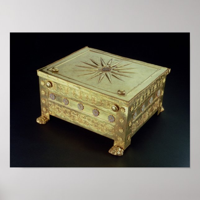 Korgen från grav vid Philip II av Macedon Poster (Framsidan)