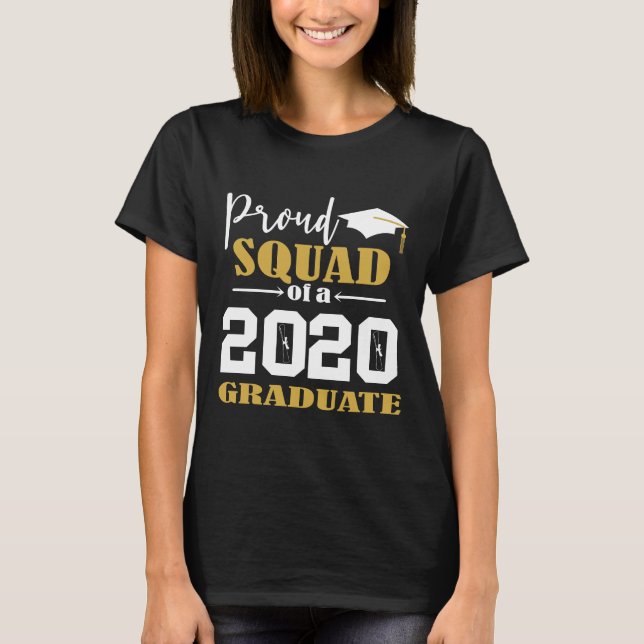 Korget i 2020 Student Vit T Shirt (Framsida)