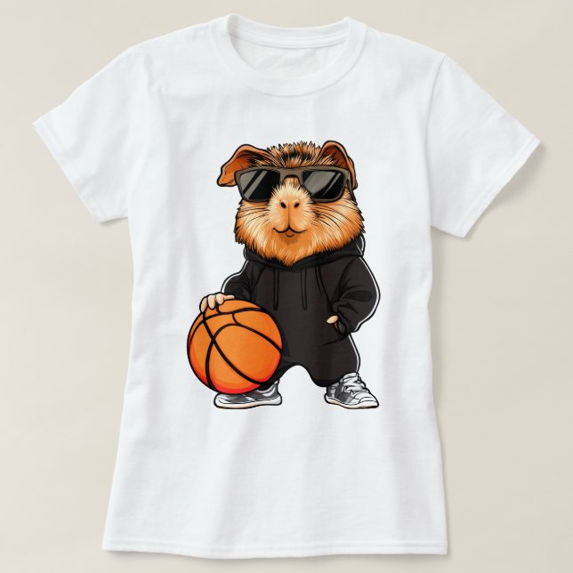 Korgfladdermusbasket T Shirt (Design framsida)