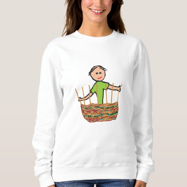 Korgflätning T Shirt (Framsida)