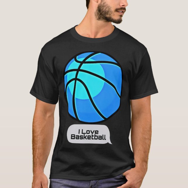 Korggåva, konstig basketboll  t shirt (Framsida)